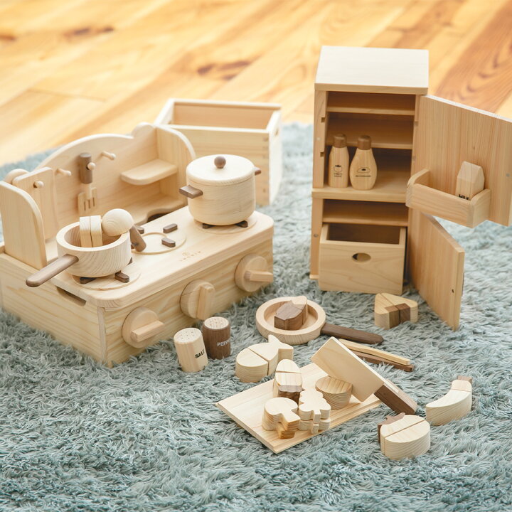 楽天市場】【ふるさと納税】 八代市産材 IKONIH おままごとセット ミニ  