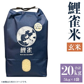 【ふるさと納税】ミネラル農法 鯉雀米 玄米 5kg/10kg/15kg/20kg/30kg 選べる内容量 にこまる 令和5年度産 お米 熊本県産 九州産 送料無料