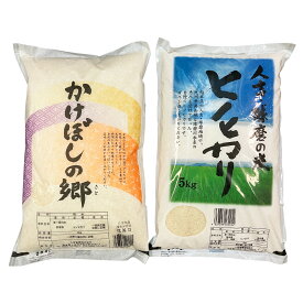 【ふるさと納税】人吉球磨のヒノヒカリ・掛け干し米 食べ比べ セット 合計10kg 5kg×各1袋 2種類 お米 白米 精米 熊本県産 九州産 送料無料