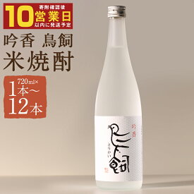 【ふるさと納税】吟香 鳥飼 1本/2本/3本/4本/6本/12本 選べる本数 1本720ml 焼酎 25度 ふるさと納税焼酎 人吉市ふるさと納税 米 球磨焼酎 米焼酎 九州産 人吉 お土産 焼酎セット 鳥飼焼酎 本格焼酎 故郷納税 特産品 4合瓶 家飲み 熊本 特産 人吉市 鳥飼吟香