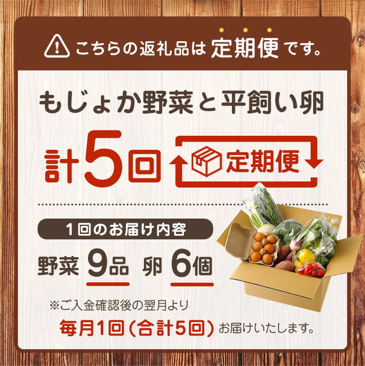 絶品 新鮮卵と旬の野菜セット 1回あたり Fucoa Cl