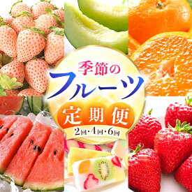 【ふるさと納税】フルーツ 定期便 選べる 発送回数 2回 / 4回 / 6回 白いちご 苺 不知火 メロン すいか アイス みかん 果実 淡雪 柑橘 | 玉名 熊本