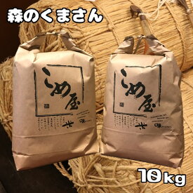 【ふるさと納税】 米 森のくまさん 10kg 精米 白米 | 検査米 日本遺産 菊池川 玉名 熊本 送料無料