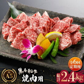 【ふるさと納税】【全6回定期便】【数量限定】A5 黒毛和牛 焼肉用 約400g【山鹿食品企画】[ZBO030]