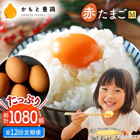 【ふるさと納税】【全12回定期便】赤たまご M玉 90個（85個＋5個割れ保証）【農事組合法人 鹿本養鶏組合】[ZCA016] 鶏卵 玉子 たまごかけご飯