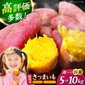【ふるさと納税】＼レビューキャンペーン／ 選べる容量！訳あり さつまいも 紅はるか or シルクスイート 蜜芋 5kg 10kg イモ さつま芋 薩摩芋 サイズ 大 小 10キロ 詰め合わせ 人気 名産 お芋 保存 国産【合同会社 福福堂】[ZCN001]