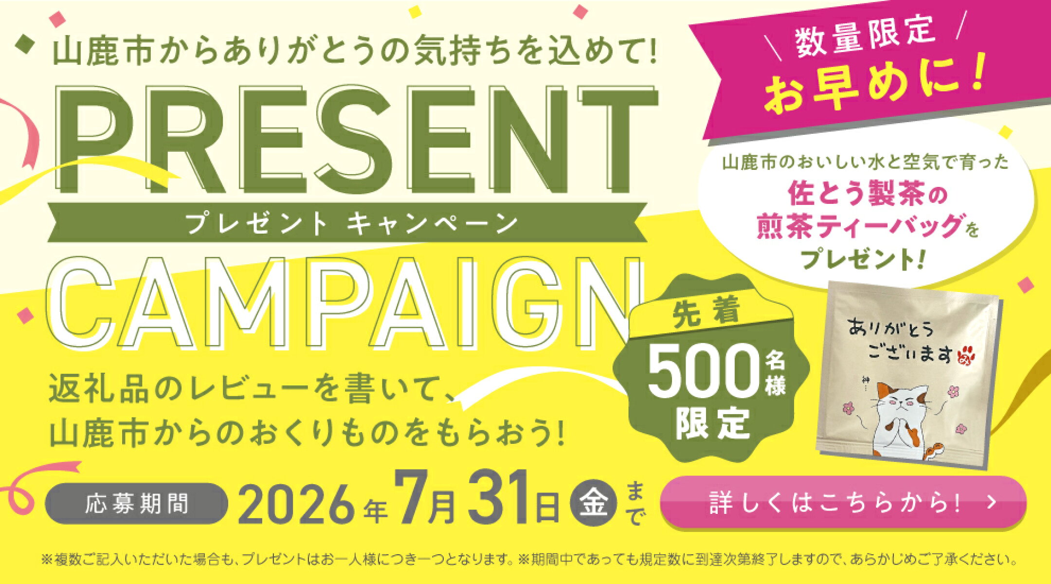 レビューキャンペーン