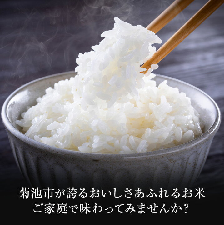 楽天市場】【ふるさと納税】令和7年産 熊本県産 菊池米 無洗米 白米 