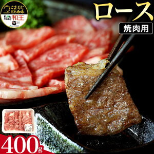 【ふるさと納税】くまもと黒毛和牛 和王 ロース 焼肉用 400g 熊本県経済農業協同組合連合会(株式会社 熊本畜産流通センター)《90日以内に出荷予定(土日祝除く)》熊本県 菊池市 熊本県産 黒毛