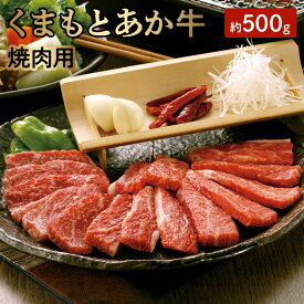 【ふるさと納税】熊本県産 和牛 あか牛 くまもとあか牛 焼肉用 約 500g GI認証 食品 ビーフ 国産牛 ブランド和牛 牛 赤身 褐毛和種 パーティー 人気 ご当地グルメ お取り寄せ 贈答用 お裾分け お土産 特産品【熊本県宇土市】