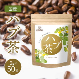 【ふるさと納税】香ばし茶房 ハブ茶 250g（5g×50包）添加物不使用 カフェインゼロ インド産 エビスグサ 決明子 ケツメイシ お茶 ティーバッグ ノンカフェイン ホット アイス 九州 熊本県 宇城市 送料無料 レバンテ株式会社