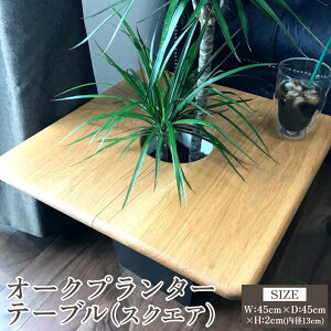 �y�ӂ邳�Ɣ[�Łz�I�[�N�v�����^�[�e�[�u���i�X�N�G�A�j �I�[�N ��45cm×���s��45cm×����2cm(���a13cm) 3kg �ؐ� �E�b�h �C���e���A �l�p�` �A�� �V���v�� �M�t�g ���蕨 �v���[���g �F�{�� �F��