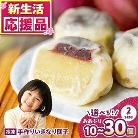 【ふるさと納税】《選べるサイズと個数》 いきなり団子 （普通約100g/大きめ約150g × 10/20/30個入） 和菓子 芋 あんこ スイーツ 郷土菓子 冷凍【粋也庵】[AYCE013]