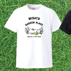 【ふるさと納税】【美里町ガーデンプレイス】綿100%オリジナルTシャツ 　Landscape柄 【白】【XSサイズ】【1695840】