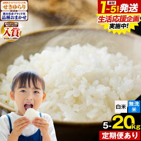 【ふるさと納税】米 無洗米 も選べる 定期便 定期 ヒノヒカリ にこまる くまさんの輝き 南関町 せきゆらり 5kg 10kg 20kg《出荷時期をお選びください》熊本県産 国産 ひのひかり 白米 精米 こめ コメ 食べ比べ 5キロ 10キロ 20キロ 3か月 6か月12か月 6回 お買い物マラソン