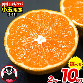 【ふるさと納税】みかん 訳あり 小玉 くまもと小玉みかん 2kg 5kg 10kg 他 ご家庭用 熊本県産 S-3Sサイズ フルーツ 旬 柑橘 長洲町 温州みかん 定期便 ミカン 蜜柑 早生 中生 晩生 おすそ分け 《9月～12月出荷予定》
