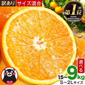 【ふるさと納税】みかん 訳あり くまもとみかん 約1.5kg 約4.5kg 約9kg S-2Lサイズ サイズ混合 ご家庭用《7-14日以内に出荷予定(土日祝除く)》 訳あり みかん フルーツ サイズ混合 秋 旬 柑橘 熊本県 長洲町 熊本県産 長洲町産含む