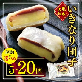 【ふるさと納税】 いきなり団子 5～20個 選べる内容量 熊本名物 さつまいも 和菓子 熊本県 和水町
