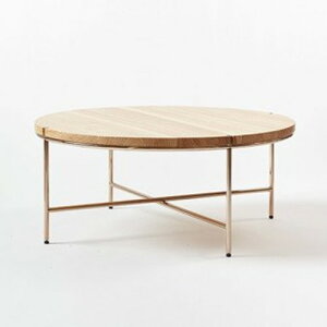 yӂ邳Ɣ[ŁzFIL R[q[e[u MASS Series 900 Coffee Table -Natural Wood & Copper Frame-@ e[u Ehe[u ۃe[u [e[u  CeA Ƌ ؐ C VR