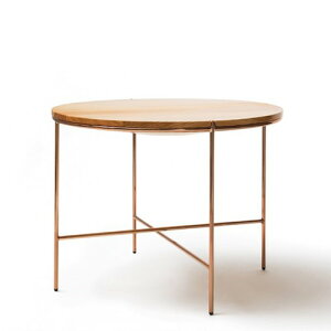 yӂ邳Ɣ[ŁzyFILzEhe[u MASS Series 900Round Table -Natural Wood & Copper Frame-@ e[u ۃe[u  CeA Ƌ ؐ  C VR  rO _Cj