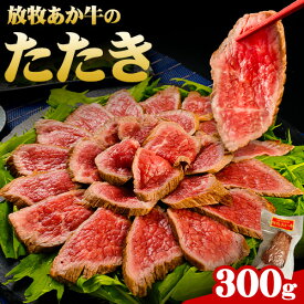 【ふるさと納税】放牧 あか牛 の たたき 焼肉正 もも肉 ブロック ギフト 贈り物 お歳暮 贈答 熊本 阿蘇 産山村 《60日以内に出荷(土日祝除く)》ブロック肉 モモ ローストビーフ