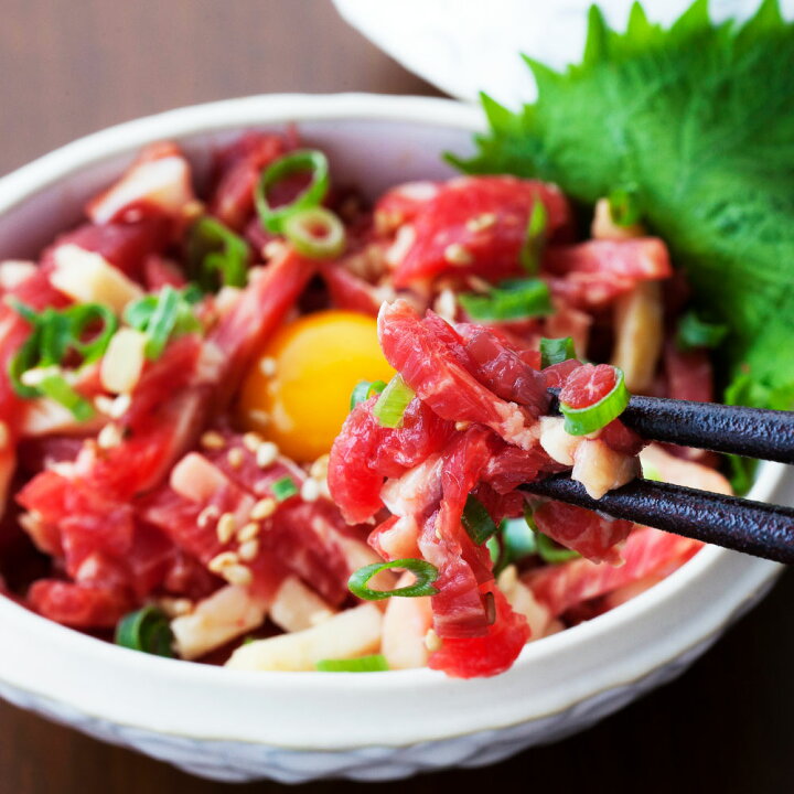 楽天市場】【ふるさと納税】熊本 馬刺し 上霜降り トロ500g＋馬肉 