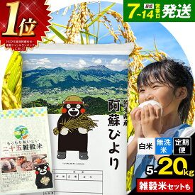 【ふるさと納税】米 無洗米 雑穀米 セット 生活応援 ランキング 1位 訳あり お試し 定期便 米 コメ こめ ふるさと納税 わけあり お米 むせんまい 阿蘇びより あそびより 楽天スーパーセール お買い物マラソン 5kg 10kg 15kg 20kg こしひかり 《出荷時期をお選びください》