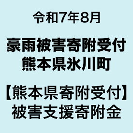 【ふるさと納税】令和7年8月 豪雨被害寄付受付 熊本県氷川町 （返礼品はありません）