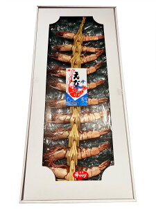 【ふるさと納税】吊るし焼海老 10 尾