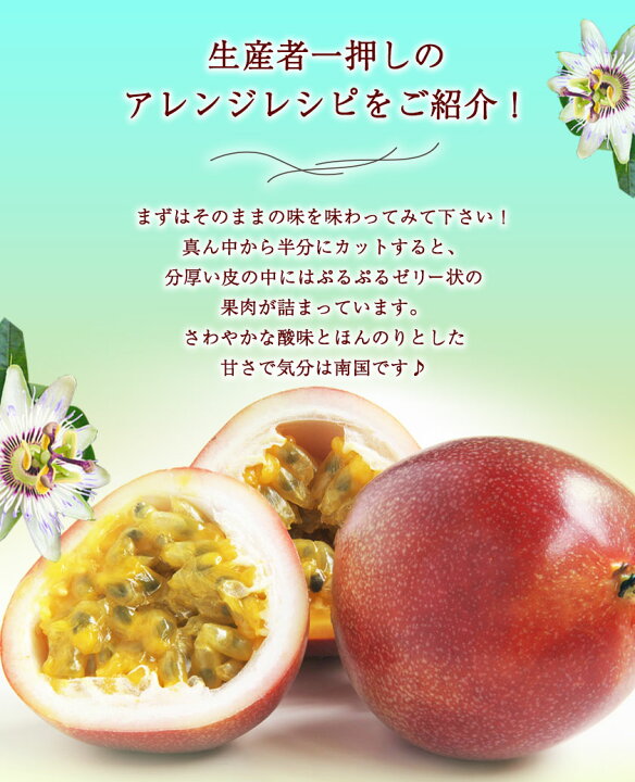 楽天市場】【ふるさと納税】津奈木町産 パッションフルーツ 約1kg(12 