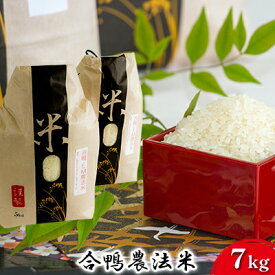 【ふるさと納税】合鴨農法米(7kg)　【米 精米 雑穀 お米】