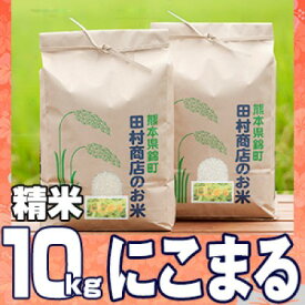 【ふるさと納税】米 10kg 令和5年 にこまる 5kg×2 白米 こめ　【 お米 こめ コメ おこめ 令和4年度産 地元 契約 農家 種子 管理 田植え 育成 籾すり 自然 安全 美味しさ おいしく 丸々 ふっくら つやつや もちもち 】　お届け：2023年11月～2024年10月末