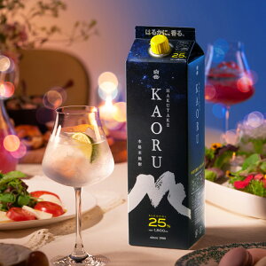 yӂ邳Ɣ[Łz{iďĒ xKAORU 25x 1800ml×6{  x ďĒ Ē AR[ Ē pbN t[eB[  B F{ O  yVX[p[SALE 9J