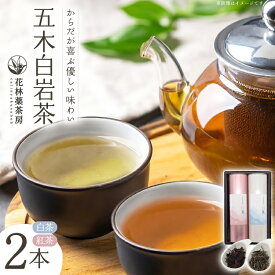 【ふるさと納税】 お茶 五木白岩茶 2本セット [花林薬茶房 熊本県 五木村 51120348] 紅茶 茶 茶葉