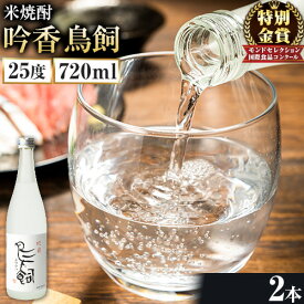 【ふるさと納税】吟香鳥飼 ぎんかとりかい 720ml×1本 〜 10本 25度《7-14日以内に出荷予定(土日祝除く)》球磨焼酎 米焼酎 焼酎 酒 本格 米 熊本県 山江村 アルコール ギフト 贈り物 プレゼント お酒 やまえ 和食 国産