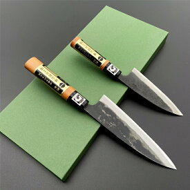 【ふるさと納税】樺山鍛治工場の包丁セット(菜切り、165mm/小包丁、120mm) 　お届け時期：入金確認後30日前後