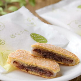 【ふるさと納税】餡餅サンド わらび野 (計10個) 餅 粒あん 小豆 スイーツ お菓子 おやつ 和菓子 個包装 常温 土産 【opbj005】【お菓子のウメダ】
