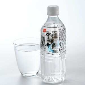 【ふるさと納税】<お届け回数が選べる>ナチュラル ミネラル ウォーター 雪舟 500ml (計24本〜288本) 定期 国産 鉱泉水 水 お水 ミネラル ドリンク 飲料 ペットボトル 防災 備蓄 アウトドア 常