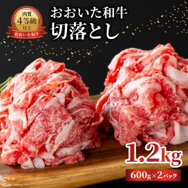【ふるさと納税】おおいた和牛 切落とし 1.2kg 牛 牛肉 和牛 黒毛和牛 国産 大分 大分県 おんせん県 おおいた 豊後 豊後牛 ブランド牛 赤身 脂身 焼肉 バーベキュー BBQ 冷凍 焼き肉 肉 炒め物 カレー 牛すき煮 肉じゃが A01142