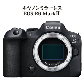 【ふるさと納税】キヤノン ミラーレスカメラ EOS R6 Mark II 家電 写真 正規品 トラッキング ミラーレス一眼 Canon キャノン カメラ 動画 撮影 2420万画素 記念撮影 アウトドア 運動会 高画質 R14150