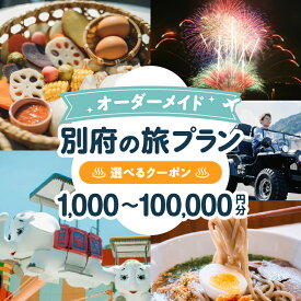【ふるさと納税】 オーダーメイド「別府の旅プラン」に利用可能な割引券 地域限定 1,000円分 〜 100,000円分 割引きクーポン 観光 旅行 温泉 アクティビティ 体験 居酒屋 食事 グルメ ホテル 旅館 宿泊 一括予約 人気 オススメ 大分県 別府市 体験型 節約 送料無料