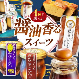 【ふるさと納税】【選べる内容】 醤油屋がつくった みたらしだんご / みたらしだんご バニラ / みたらしだんご詰め合わせ / みたらし醤油屋プリン / パウンドケーキ | お菓子 菓子 和菓子 洋菓子 焼き菓子 スイーツ 団子 だんご みたらし団子 プリン ケーキ 大分県産 中津市