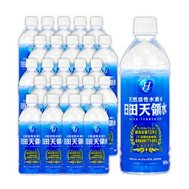 【ふるさと納税】日田天領水 500ml 24本 1箱 水 ウォーター ペットボトル 飲料水 軟水 大分県 日田市 送料無料