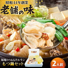 【ふるさと納税】【お歳暮ギフト】もつ鍋セット 2人前 日田市 / 福地のうなるホルモン ホルモン もつ もつ鍋 セット[ARAY001]
