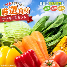 【ふるさと納税】農家セレクト！特別栽培 日田の厳選食材 詰め合わせ 日田市 / 自然工房Mori 野菜 果物 米 産地直送 新鮮 セット　野菜 米 くだもの [ARBR001]