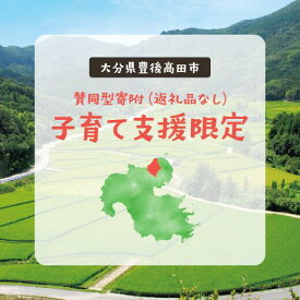 【ふるさと納税】【子育て支援限定使い道】賛同型寄付（大分県豊後高田市）