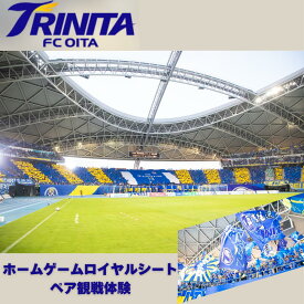 【ふるさと納税】大分トリニータホームゲームロイヤルシートで観戦体験（ペア）