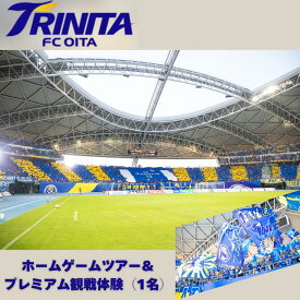 【ふるさと納税】大分トリニータホームゲームツアー＆プレミアム観戦体験（1名）