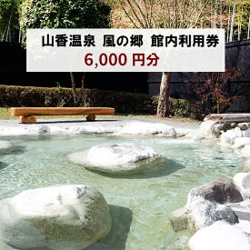 【ふるさと納税】 山香温泉 風の郷 館内利用券（6,000円分）＜158-002＞