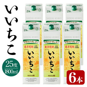 いいちこ パック 25度(計10.8L・1.8L×6本)酒...